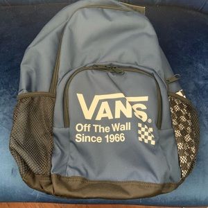 🥑Vans Blue & Black Backpack